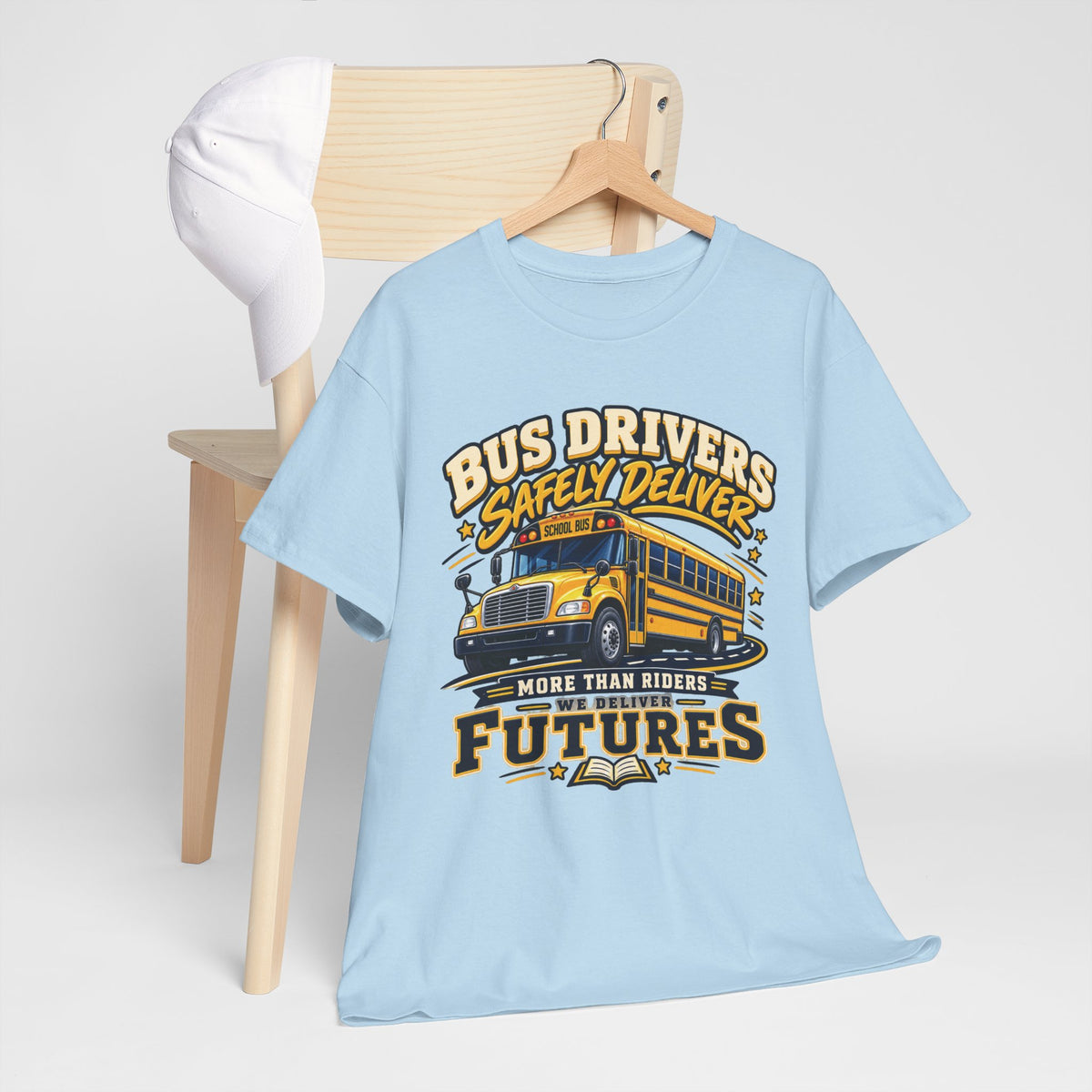 Bus Drivers Safely Deliver Futures Graphic T-Shirt