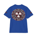 Don Toliver Alien Skull with Spiked Biohazard Wheel T-Shirt | Grunge Horror Tee