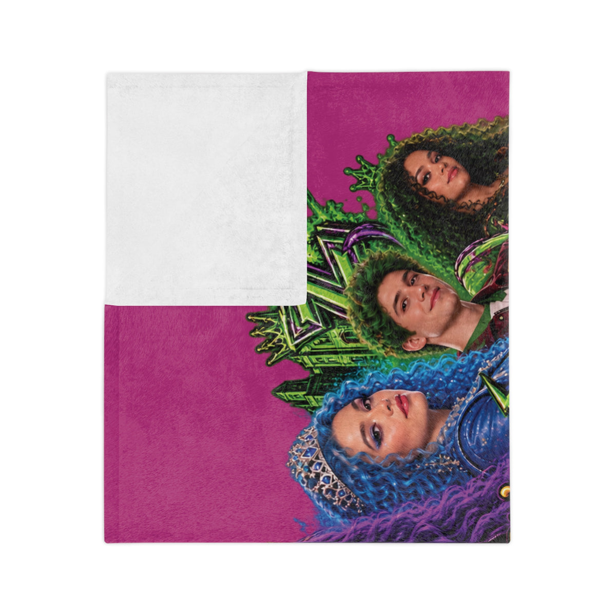 Descendants & Zombies Worlds Collide Blanket | Velveteen Microfiber