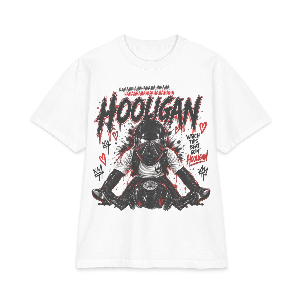 BTS Hooligan Motorcycle Rider Tee | Hooligan Graphic T-Shirt