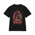 Horror Nun Illustration T-Shirt | Shes Watchin You Gothic Horror Tee