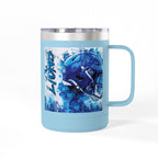 Blue Football Helmet Lions mug | 15oz Tumbler