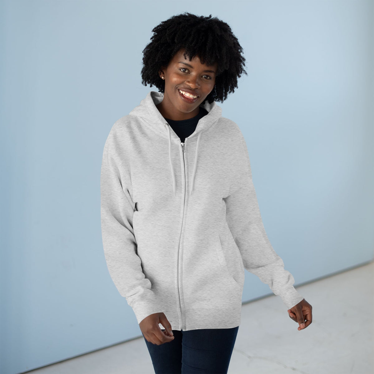Survivor pink ribbon Hoodie | Breast Cancer Awareness zip sweatshirt