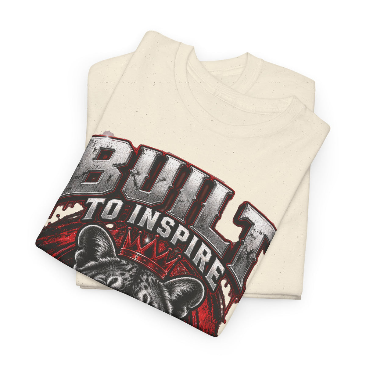 Built to Inspire His Purpose Couples Tiger Graphic T-Shirt