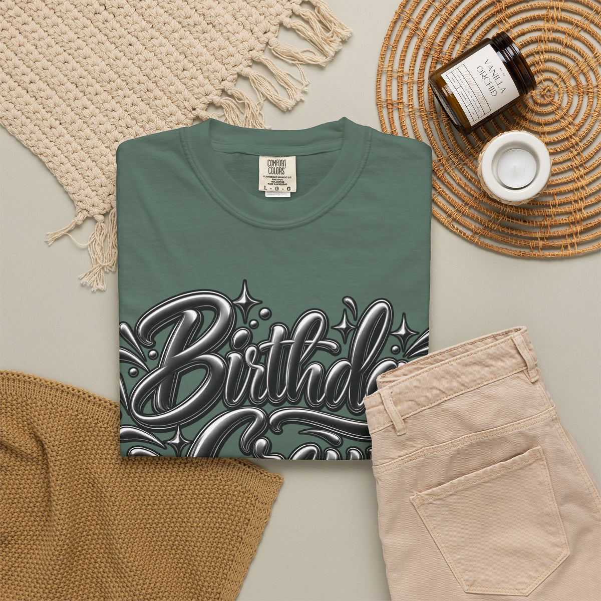 Birthday Crew Graphic T-Shirt