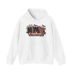 Mama Halloween Hoodie | spiderweb bats leopard print, spooky family mom sweatshirt