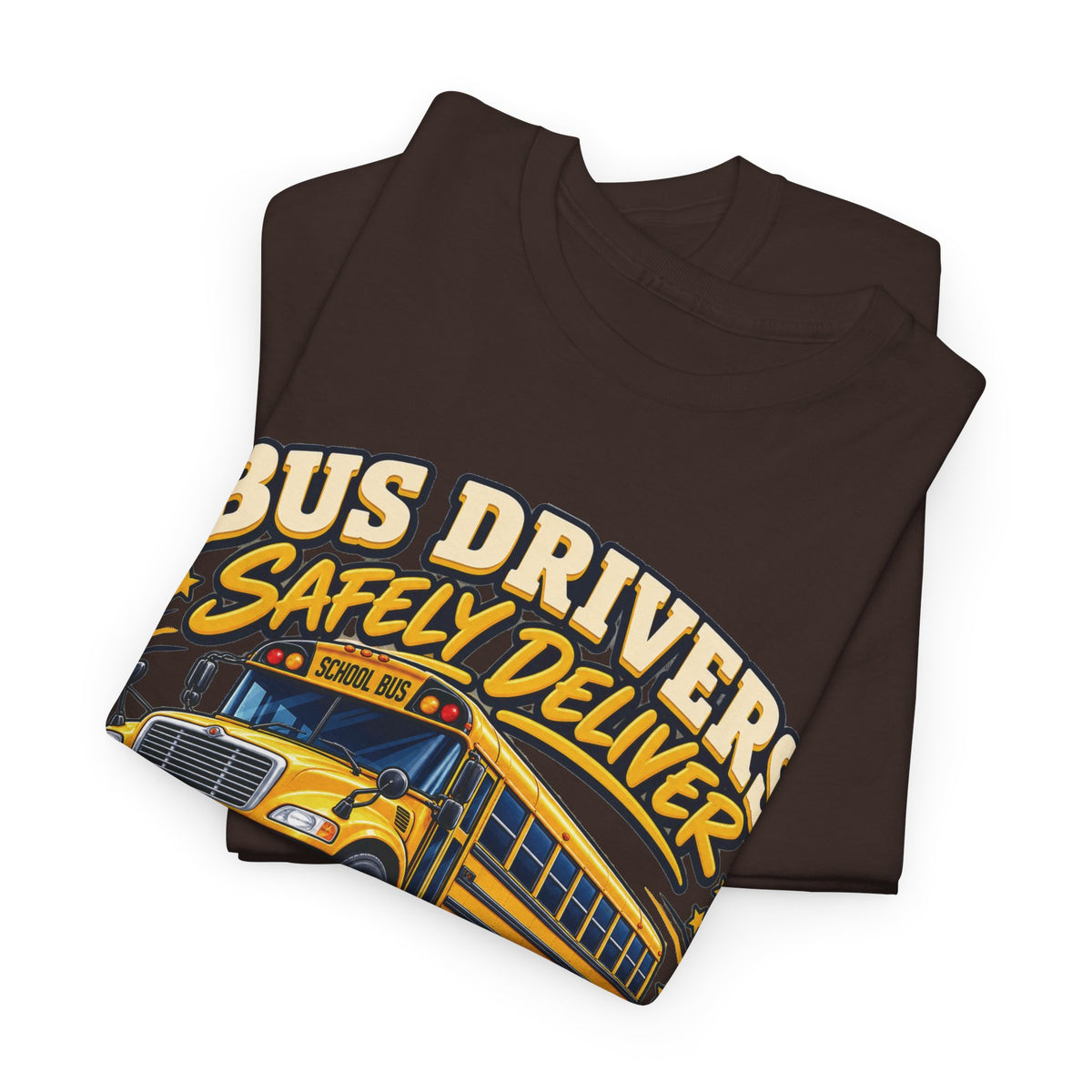 Bus Drivers Safely Deliver Futures Graphic T-Shirt