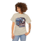 Rage Mode Gamer Skull Graphic T-Shirt