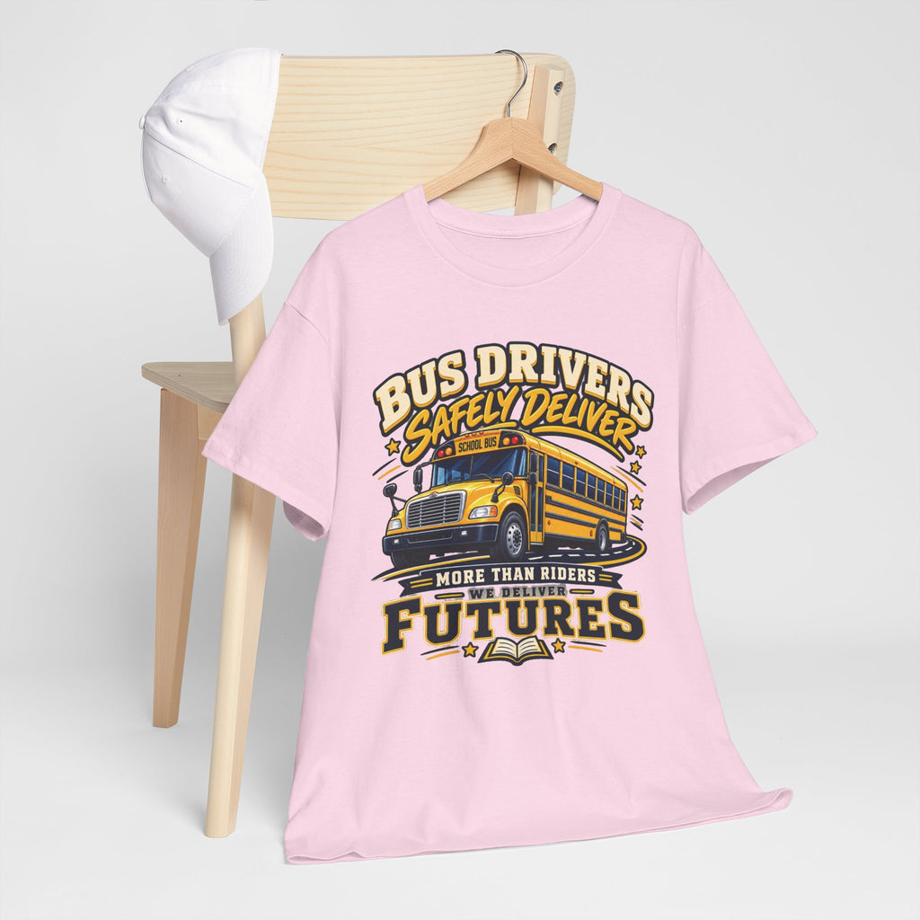 Bus Drivers Safely Deliver Futures Graphic T-Shirt