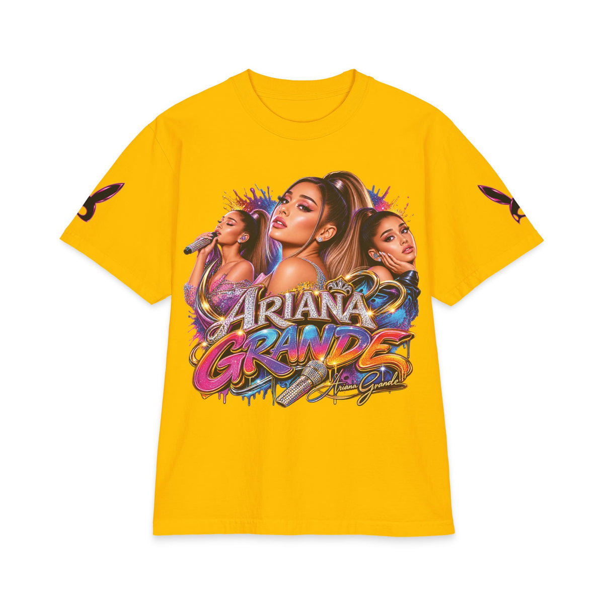 Ariana Graphic Tee | Celebrity Portrait T-Shirt