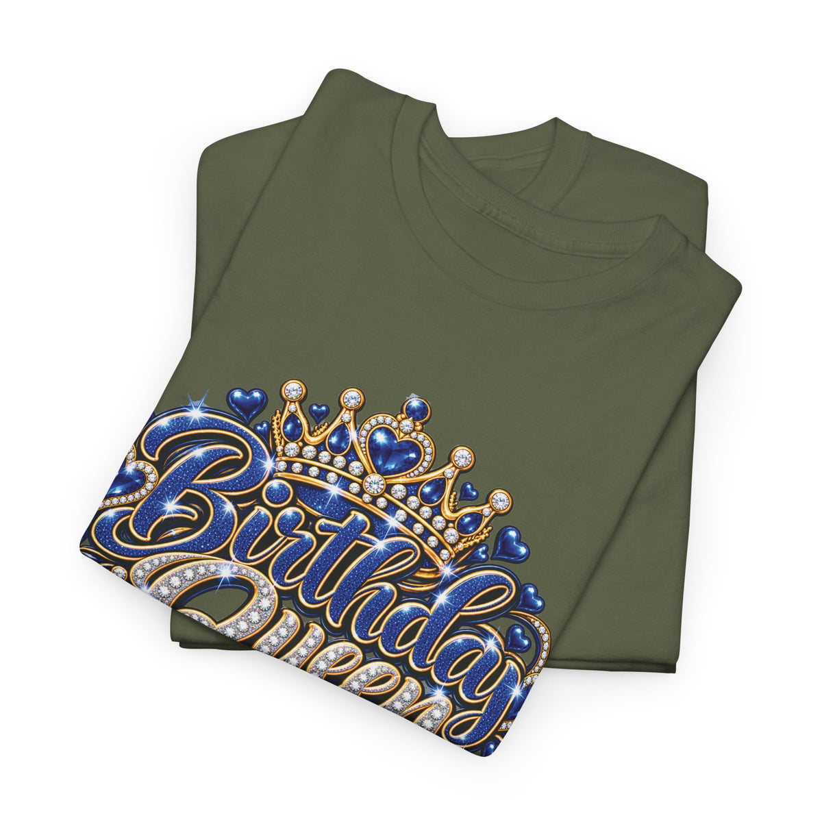 Birthday Queen Crown Graphic T-Shirt