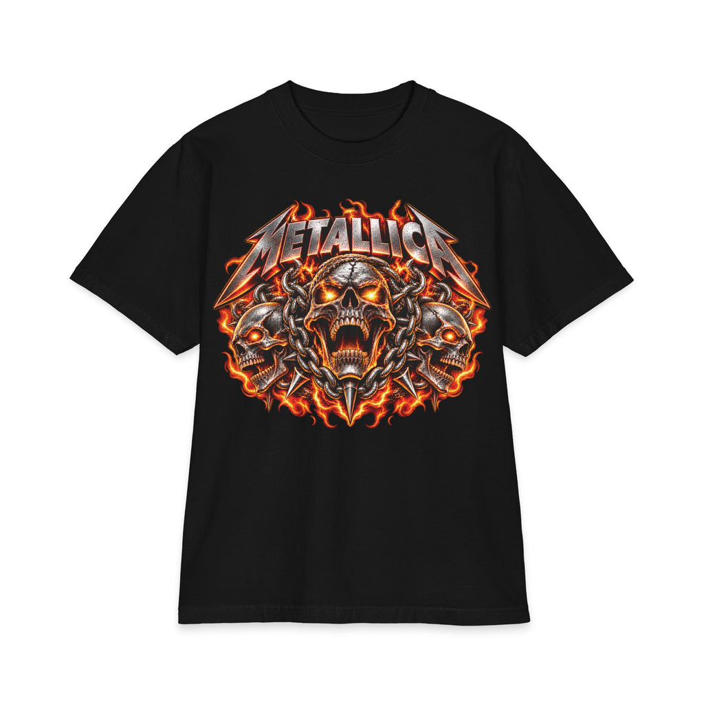Metallica Skull and Snake T-Shirt | Rock Band Graphic Tee