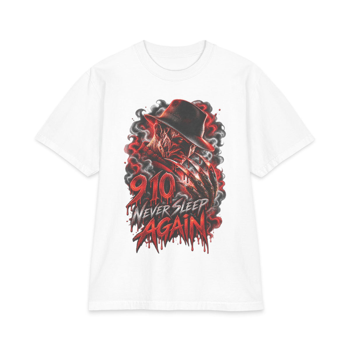 Freddy Krueger Never Sleep Again T-Shirt | Horror Movie Tee