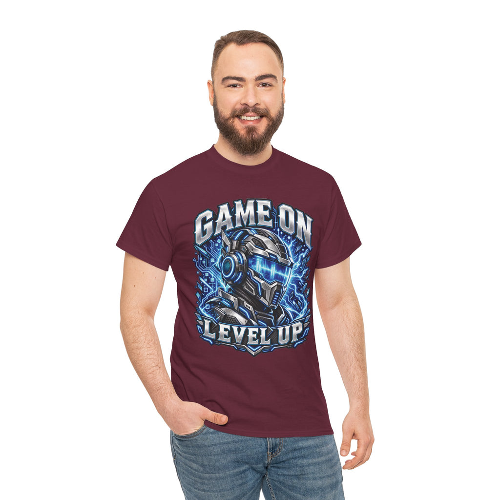 Game On Level Up Gamer Graphic T-Shirt