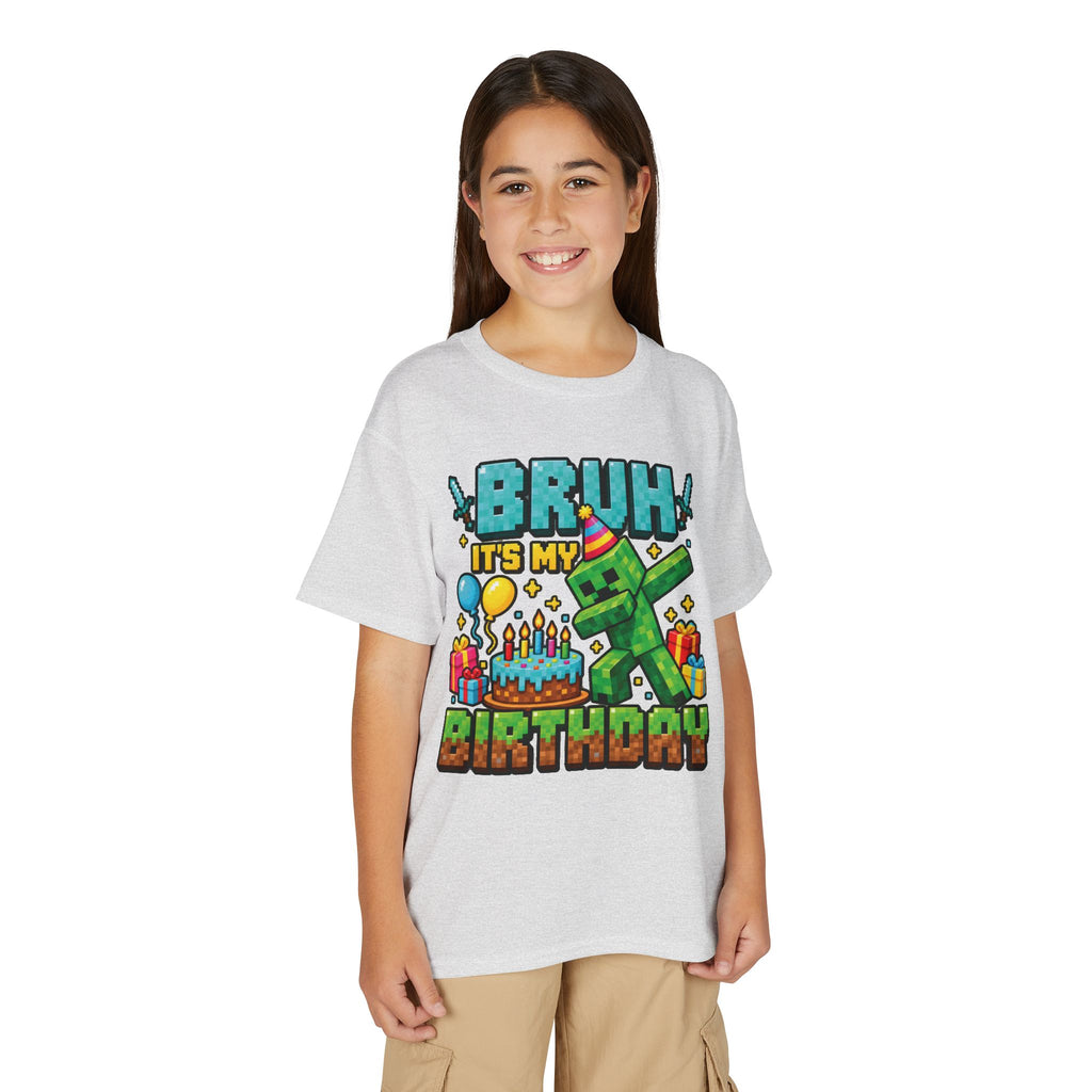 Broh It’s My Birthday Youth T-Shirt – Fun 7th Birthday Party Shirt