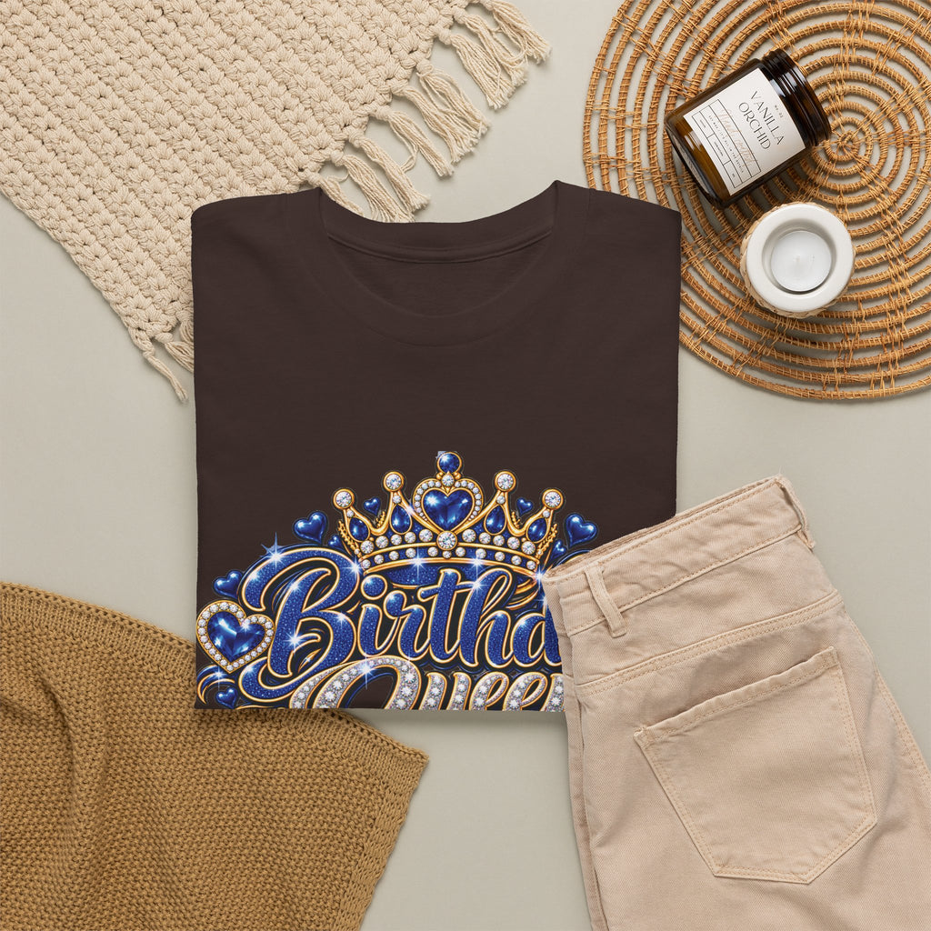 Birthday Queen Crown Graphic T-Shirt