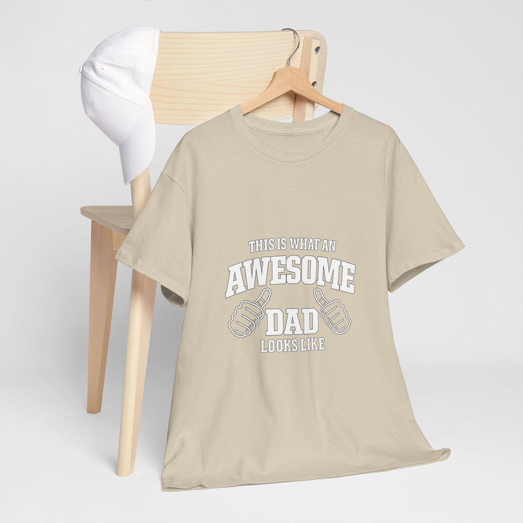 Awesome Dad T-Shirt | "This Is What An Awesome Dad Looks Like", Fathers Day Tee