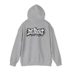 Detroit Graffiti Lion Hoodie | Colorful Street Art Pullover