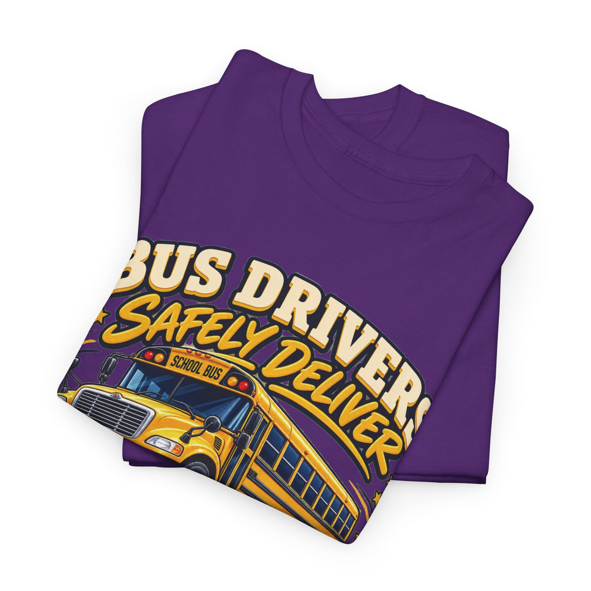 Bus Drivers Safely Deliver Futures Graphic T-Shirt
