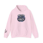 Detroit Grit graphic Hoodie | Motor City skyline, industrial vintage design