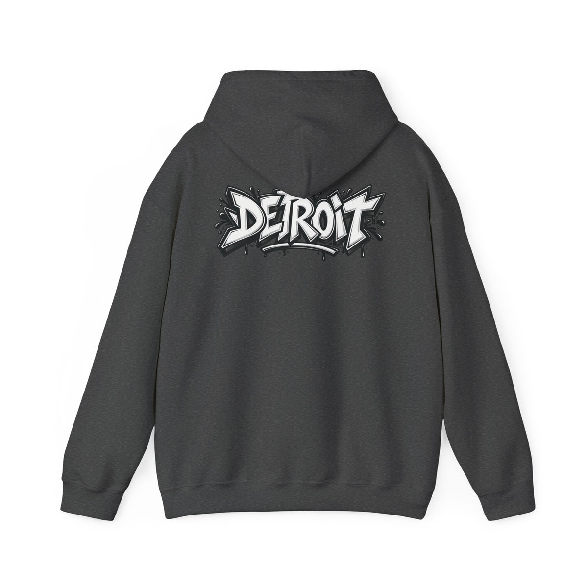 Detroit Graffiti Lion Hoodie | Colorful Street Art Pullover