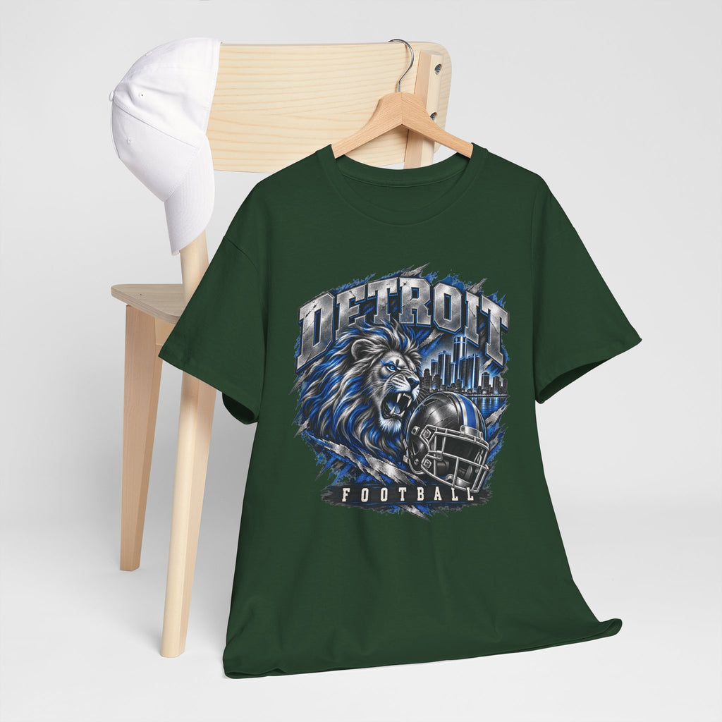Detroit Football Lion Graphic Tee