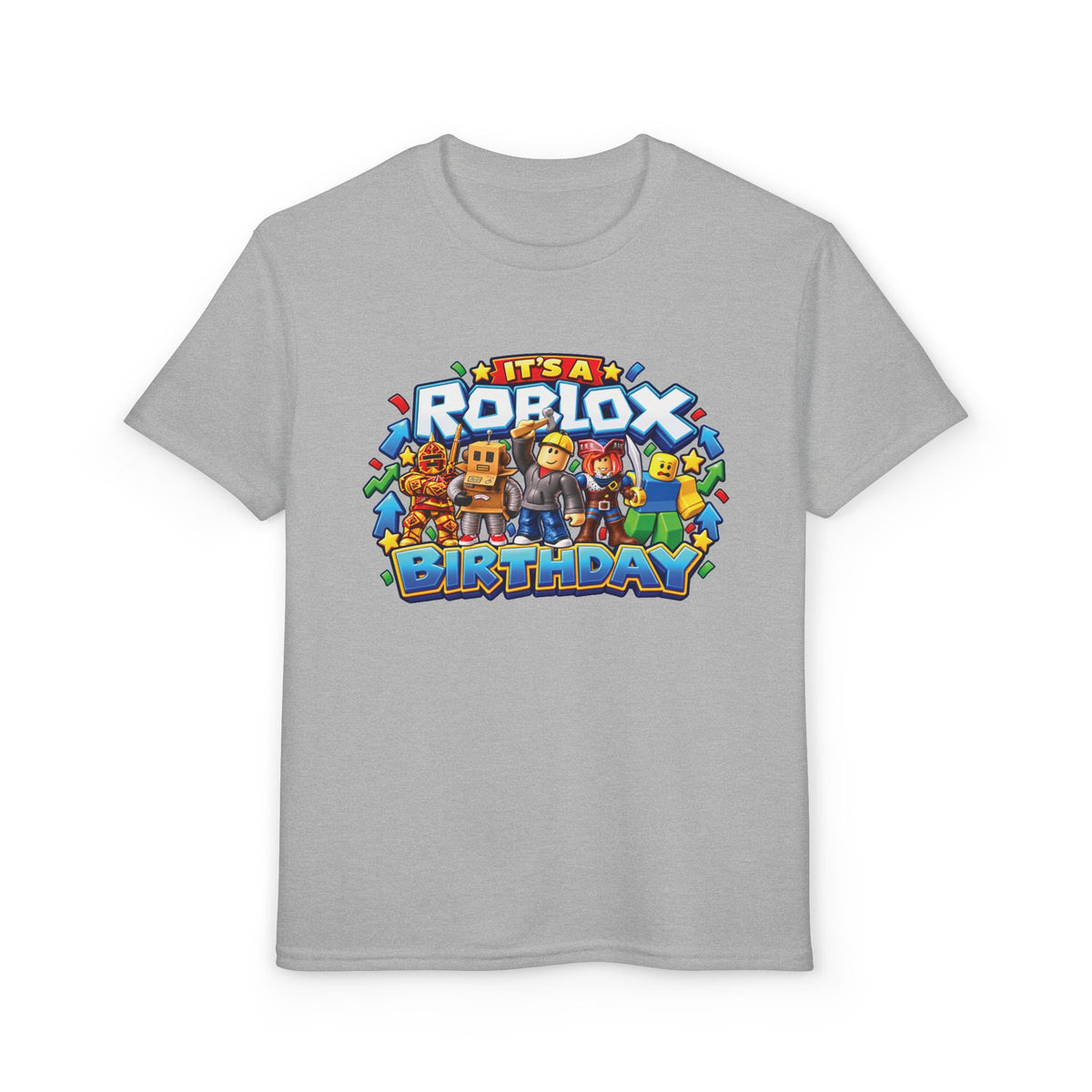 Roblox Birthday Leveling Up to 11 Youth T-Shirt