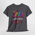 Loud & Unapologetic T-Shirt | Colorful Graffiti Typography, Bold Street Art Tee
