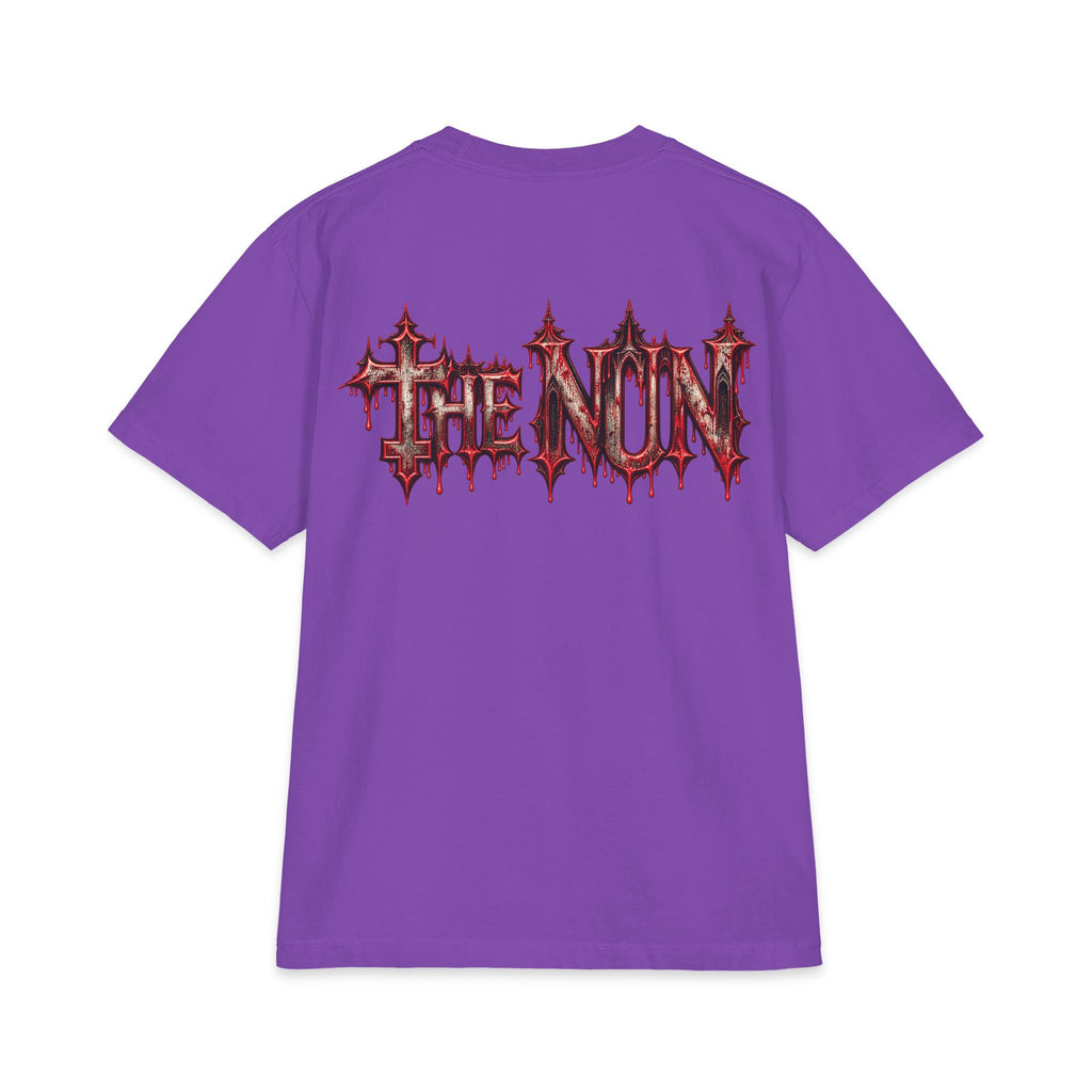 Horror Nun Illustration T-Shirt | Shes Watchin You Gothic Horror Tee