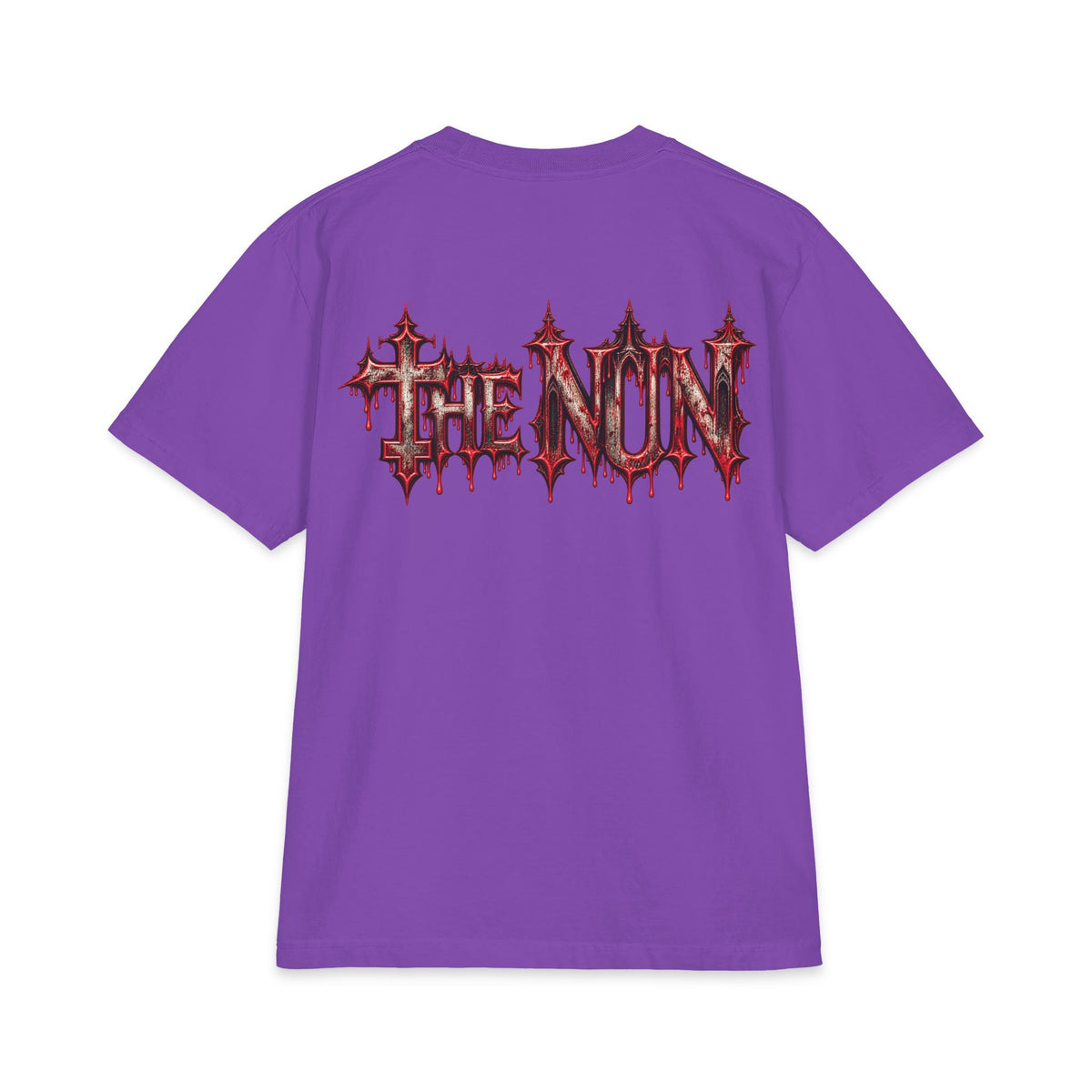 Horror Nun Illustration T-Shirt | Shes Watchin You Gothic Horror Tee
