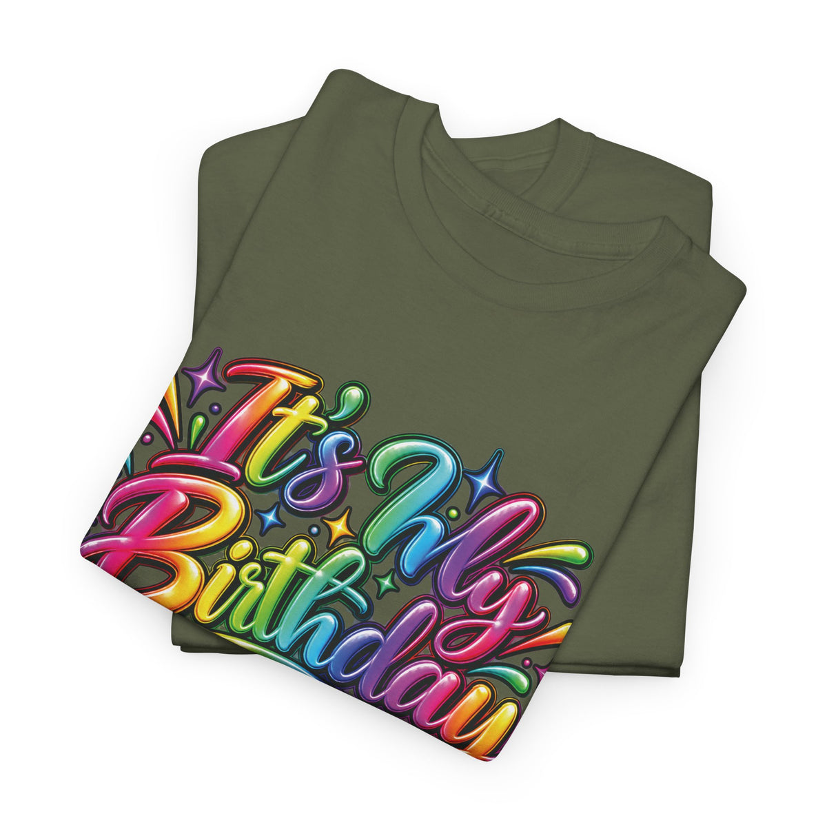 It’s My Birthday Colorful Celebration T-Shirt