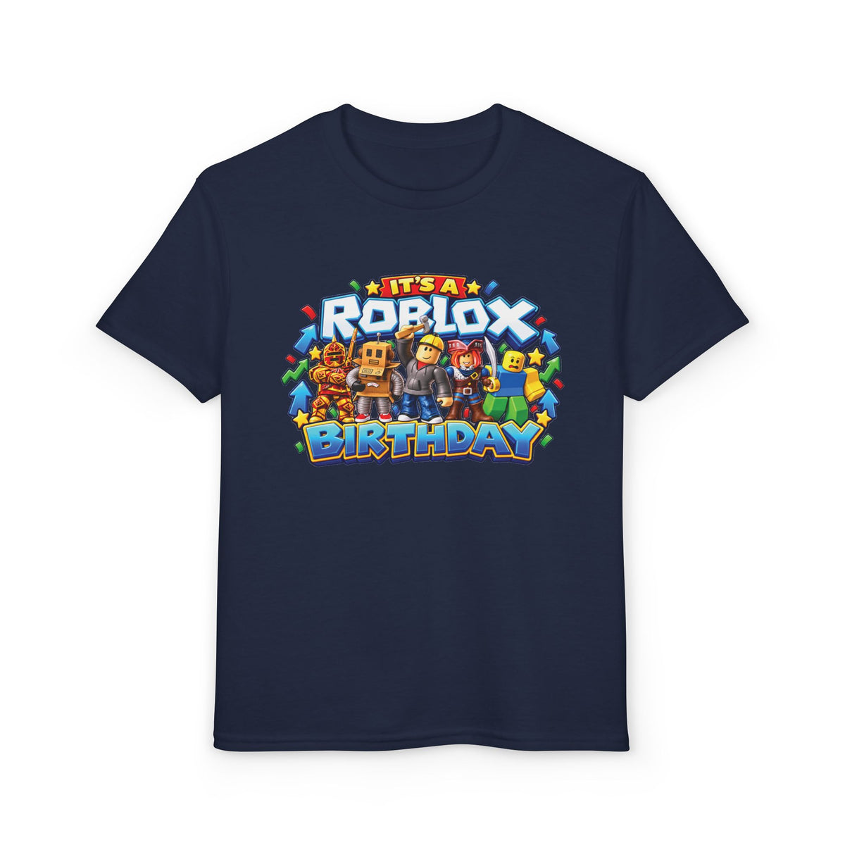 Roblox Birthday Leveling Up to 11 Youth T-Shirt
