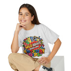 Wild About Being UNO Birthday Girl T-Shirt | Kids Custom Name Back
