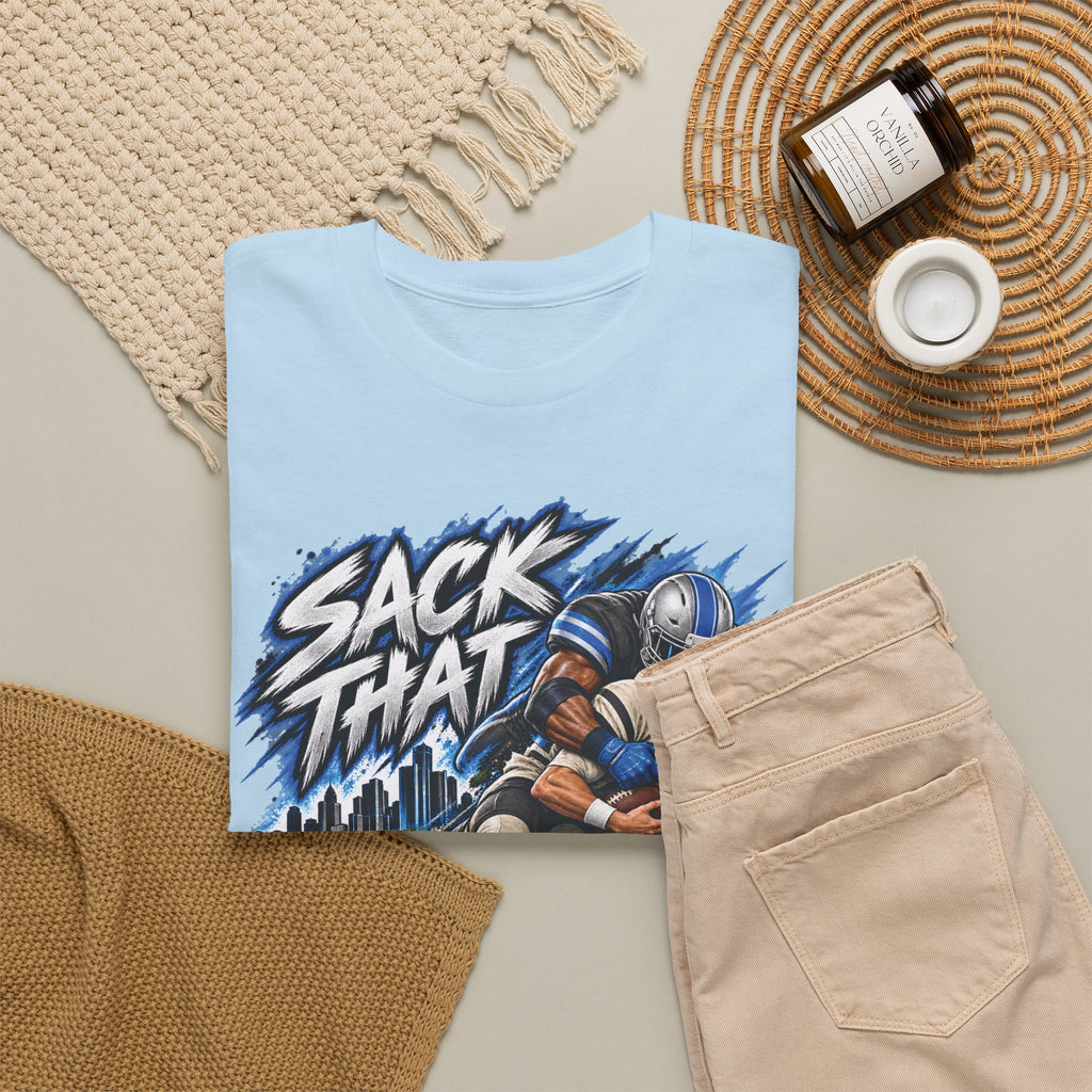 Sack That MF Lions football Graphic T-Shirt