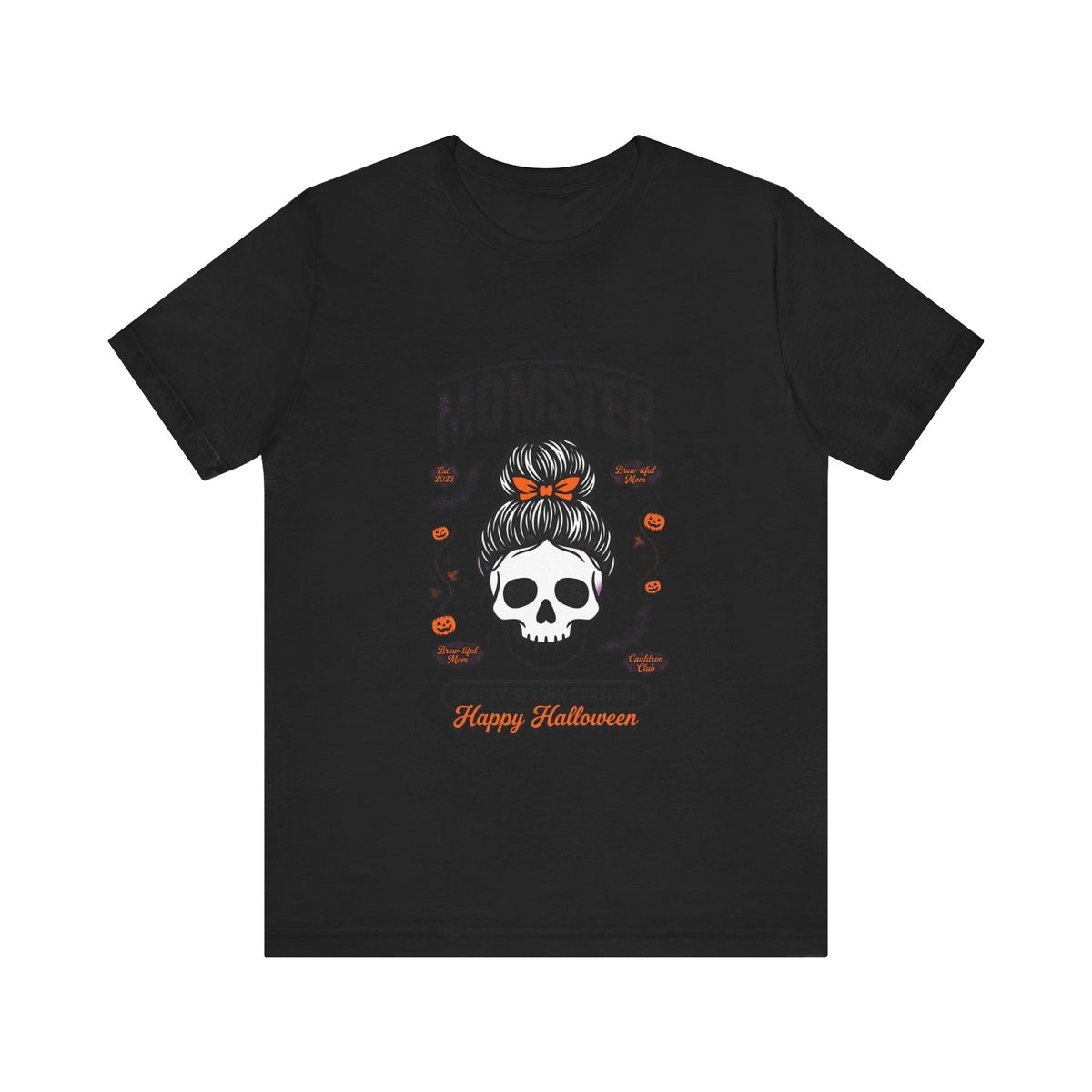 Momster Skull Momster Tee | Halloween Mom Shirt, Spooky Season Survivor
