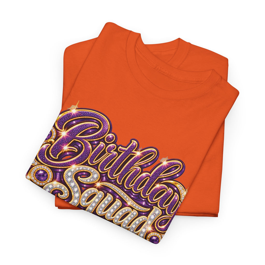 Birthday Squad Celebration T-Shirt