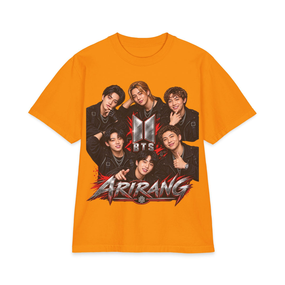 BTS K-Pop Band Portrait Tee | Graphic T-Shirt