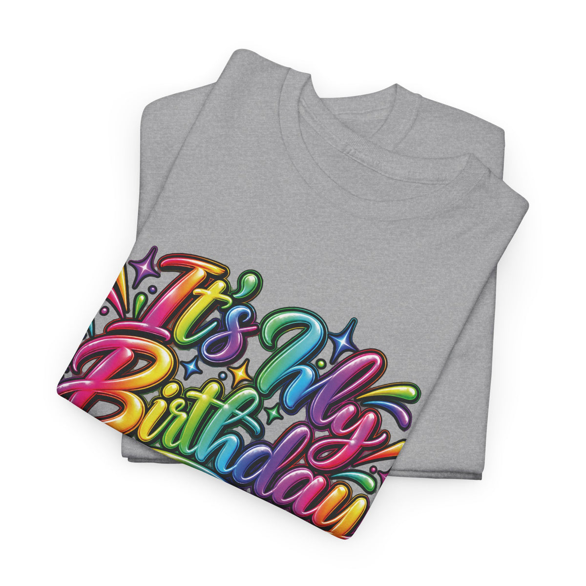 It’s My Birthday Colorful Celebration T-Shirt