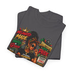 Melanated Made Rooted Grace T-Shirt | Celebrating Me graphic tee