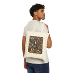 MJ King of Rock design Tote Bag | Retro music graphic canvas tote