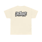 Detroit Lion Graffiti tee | Colorful Drip Lion Detroit Tee