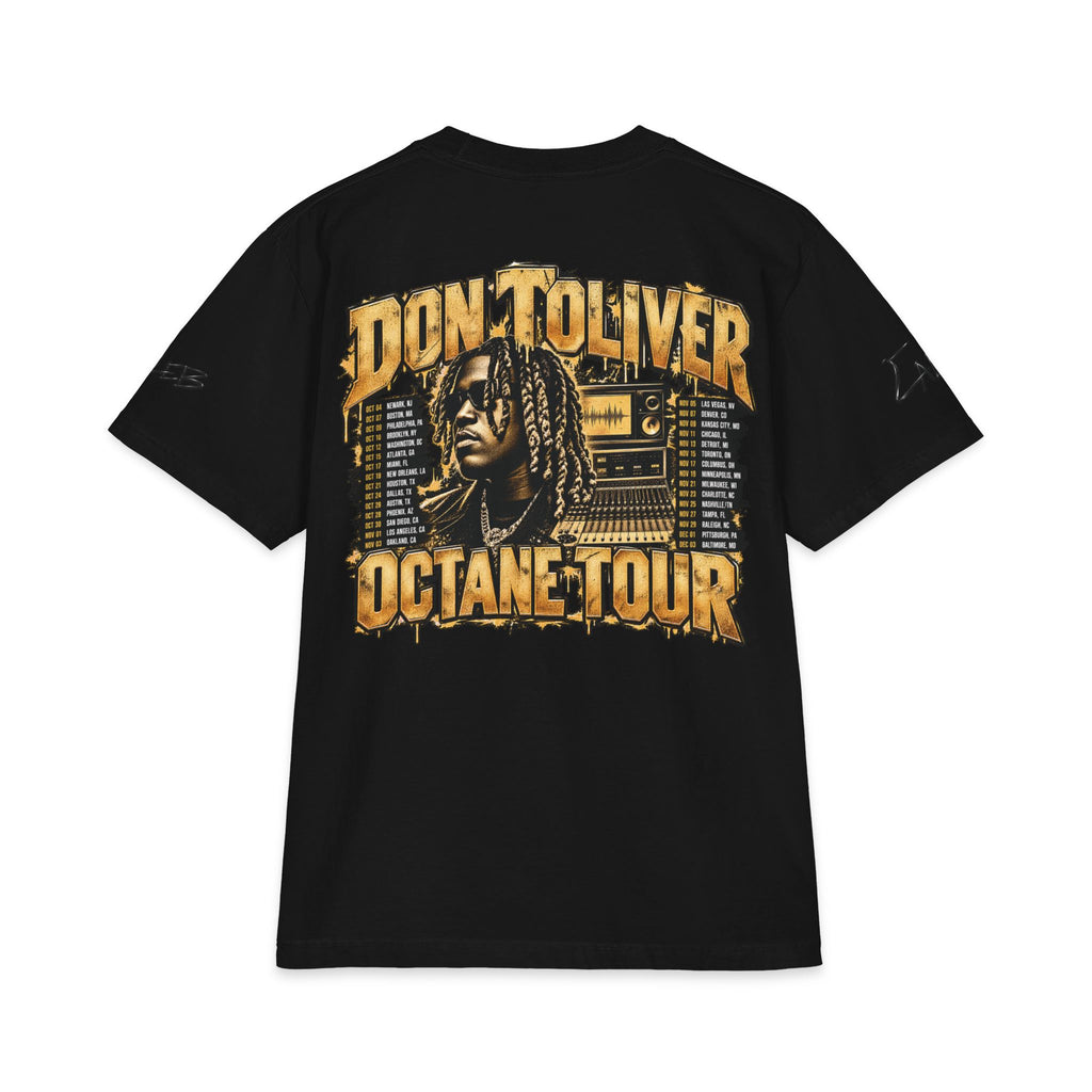 Don Toliver Octane Tour T-Shirt | Rapper Portrait, Sound System Graphics