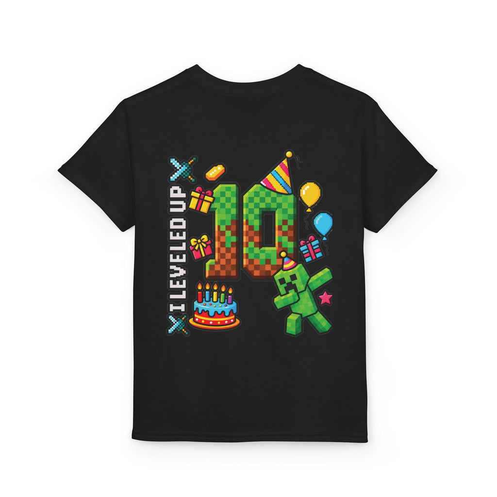 Minecraft-Inspired “Bruh, It’s My Birthday” Youth T-Shirt