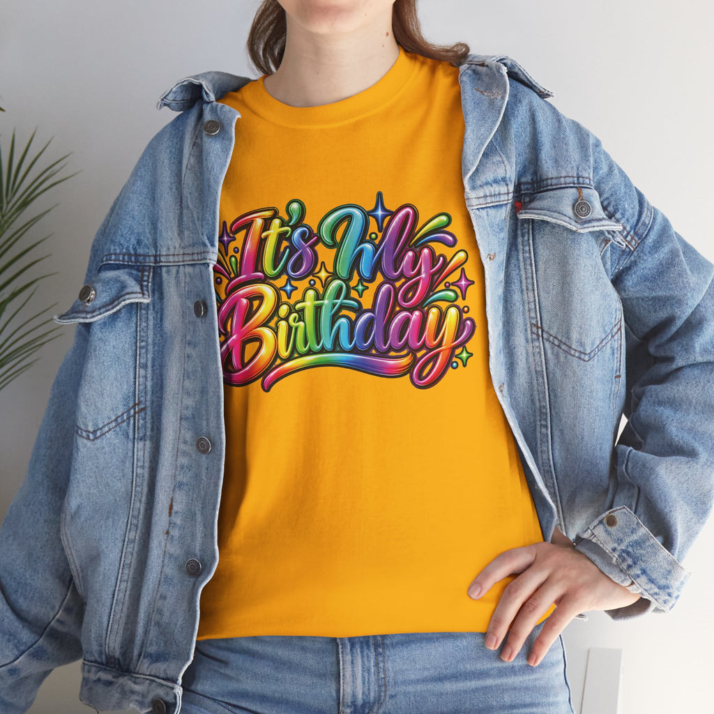 It’s My Birthday Colorful Celebration T-Shirt