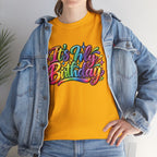 It’s My Birthday Colorful Celebration T-Shirt