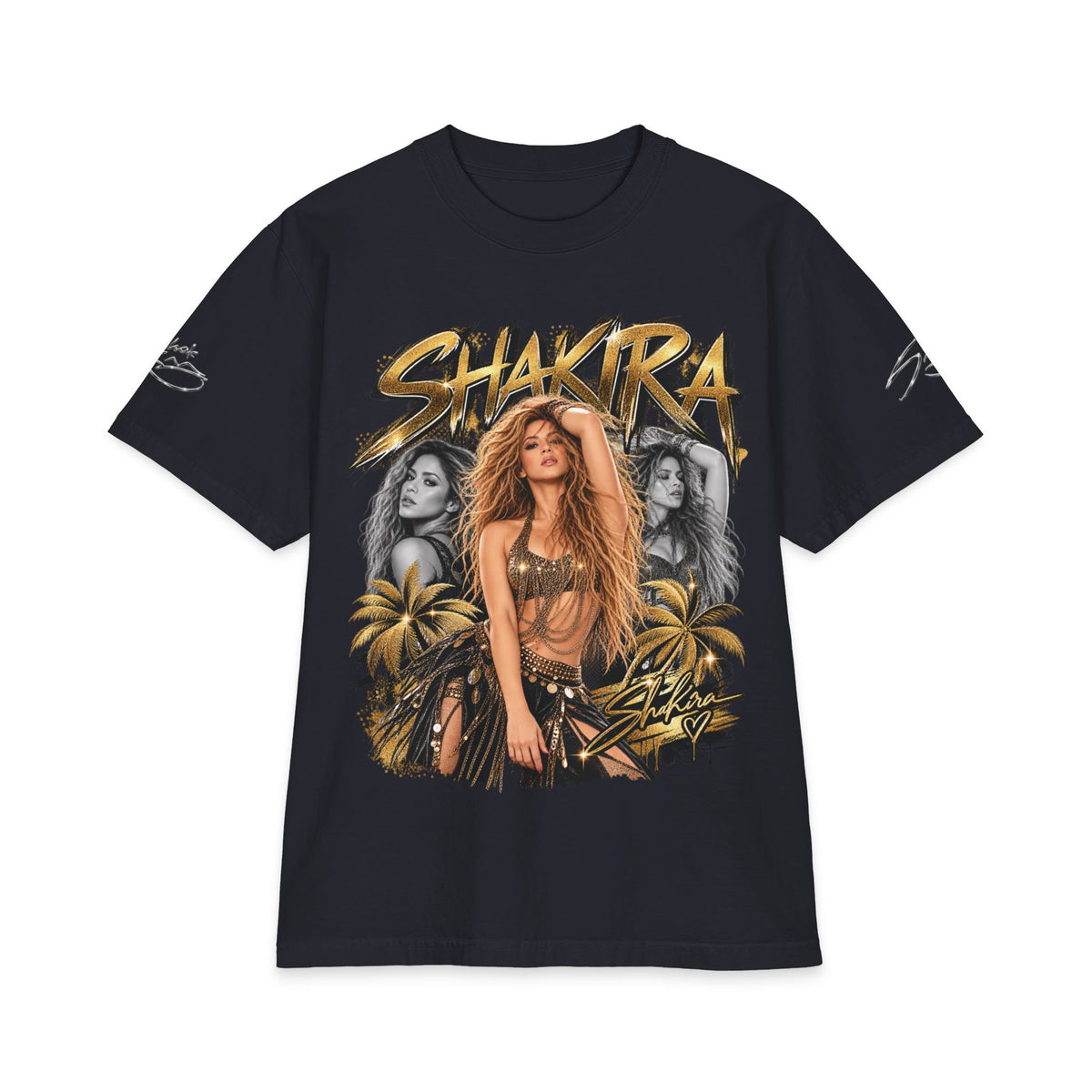 Shakria Female Pop Singer Graphic Tee | Short Sleeve T-Shirt