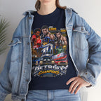 Detroit Champions T-Shirt | Motor City Boxing Legends, Classic Cars, City Skyline