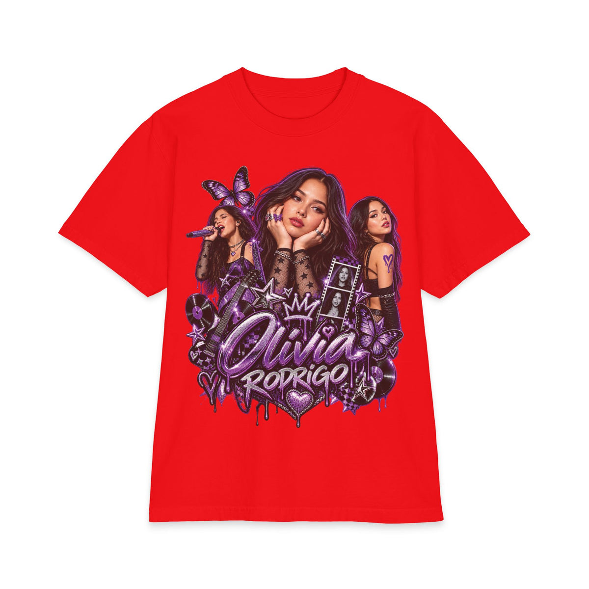 Olivia Rodrigo collage tee | T-Shirt