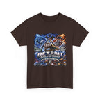 Detroit Skyline Collage Tee | Motor City Vintage Graphic T-Shirt