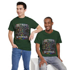 Detroit D Skyline Determined True Grit T-Shirt | City Pride Tee